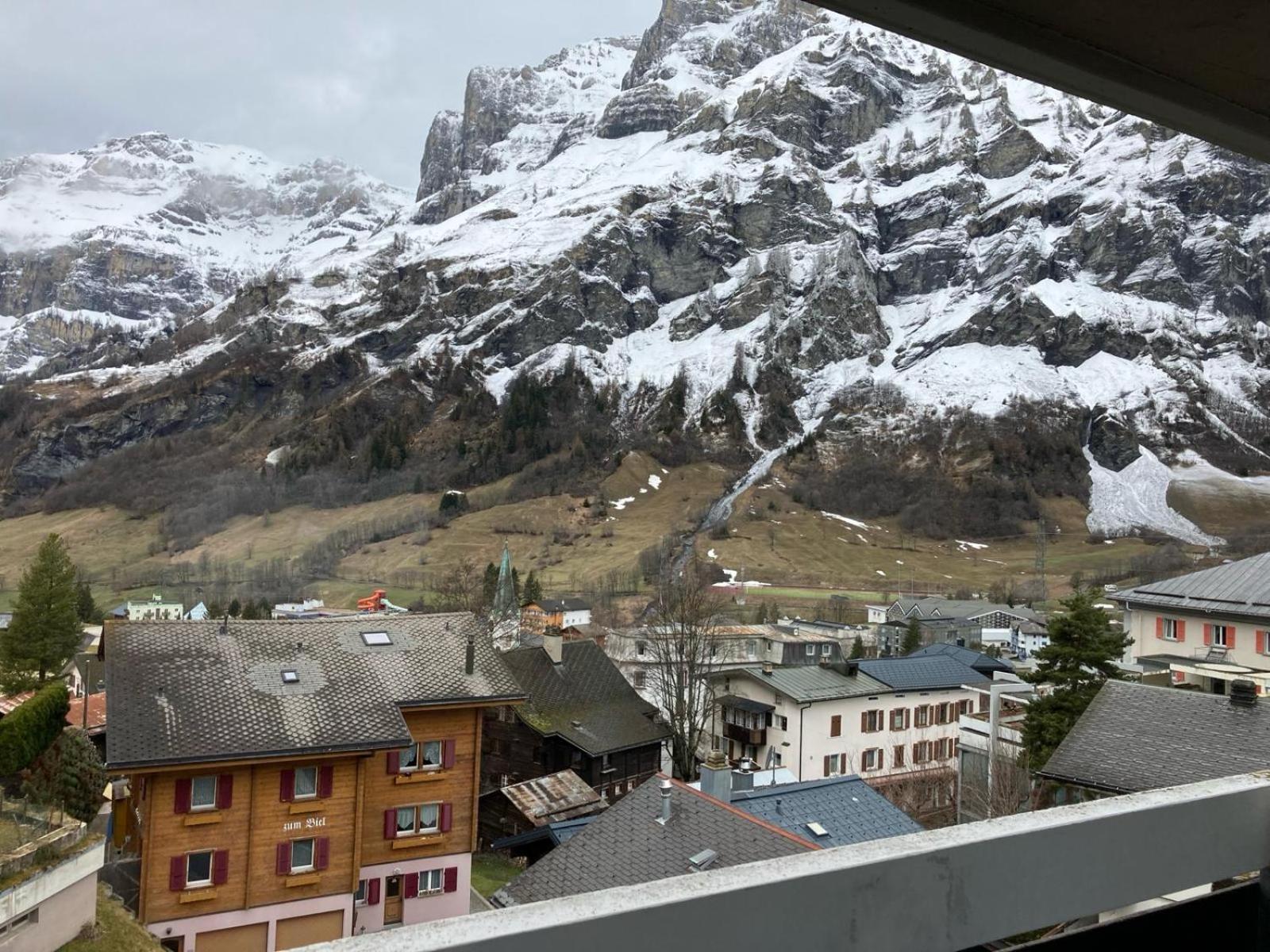 Flaminia Wohnung 15 - Best View And Free Parking! Leukerbad Exterior photo